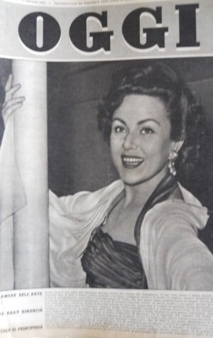 OGGI n°23 1953 Nadia Gray - Storia d'amore Elisabetta d' Inghilterra  [C78]