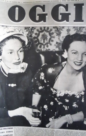 OGGI n°34 1950 Jimmy Durante - Il nuovo campionato di calcio [C78]