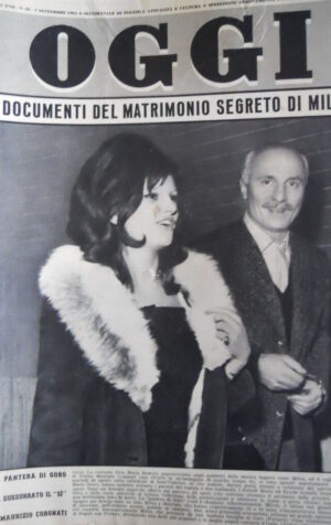 OGGI n°36 1961 Il matrimonio segreto di MILVA [C78]