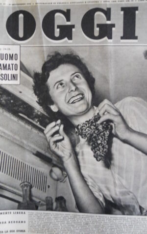 OGGI n°37 1953 Un uomo chiamato Benito Mussolini  [C78]