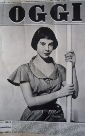 OGGI n°39 1953 Leslie Caron - Maria Pia di Savoia [C78]