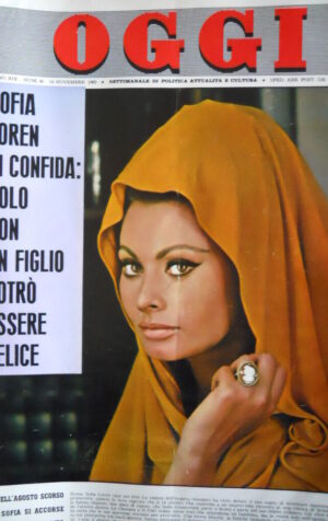 OGGI n°46 1963 Sofia Loren in copertina  - Elsa Maxwell -  [C77]