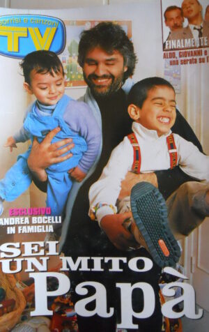 TV SORRISI E CANZONI n°17 1999 Andrea Bocelli LorenzaMario Elisabetta Ferra[C84]