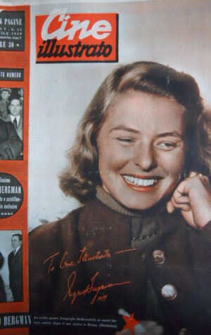 Cine Illustrato n°14 1949 Ingrid Bergman  [C91]
