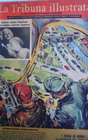 La Tribuna Illustrata n°34 1965 Jean Harlow Clark Gable  [C91]