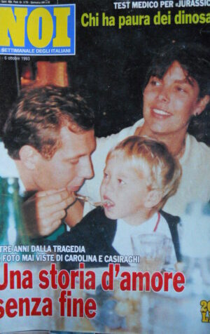 NOI settimanale n°38 1993 - Le foto di Carolina di Moaco e Casiraghi   [C91]
