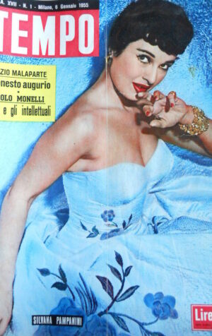 TEMPO n°1 1955 Silvana Pampanini - Curzio Malaparte - Giorgio Moser [C90]