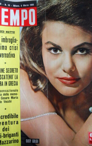 TEMPO n°10 1960 Susy Golgi - Avventura dei frati briganti di Mazzarino  [C90]