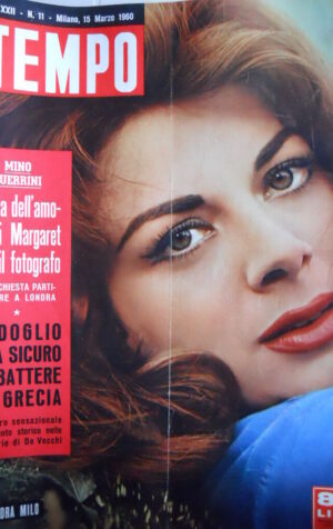 TEMPO n°11 1960 Sandra Milo - Badoglio era sicuro di battere la Grecia [C88]