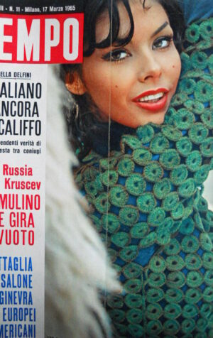 TEMPO n°11 1965 Gloria Paul - Renato Guttuso disegna I Miserabili  [C86]