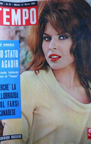 TEMPO n°12 1960 Dominique Boschero - Dossier fascismo MUSSOLINI VERO [C91]