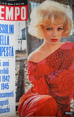 TEMPO n°13 1965 Margaret Lee - Mussolini nella tempesta dal 1942-1945 [C89]