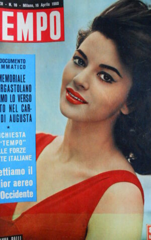 TEMPO n°16 1960 Giovanna Ralli - Memoriale Ergasolano Girolamo Lo Verso  [C88]