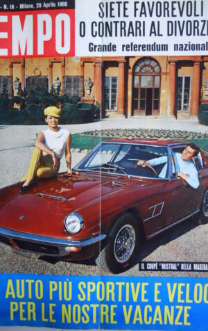 TEMPO n°16 1966 Fotografie inedite Linda Christian e Romina Power  [C87]