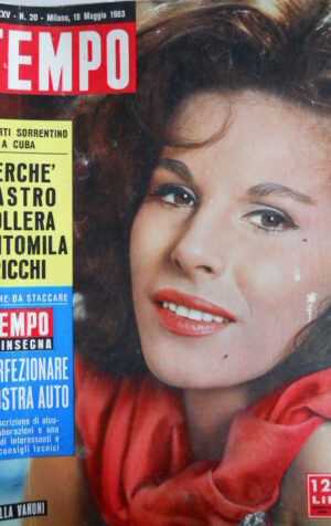 TEMPO n°20 1963 Ornella Vanoni - Fidel Castro - Via Veneto  [C88]