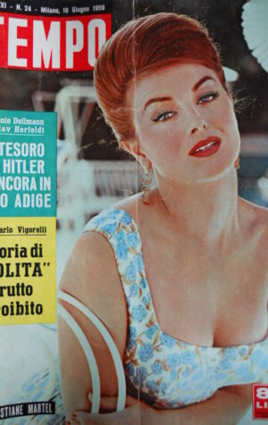 TEMPO n°24 1959 Christian Martel - Tesoro di Hitler ancora in Alto Adige  [C89]