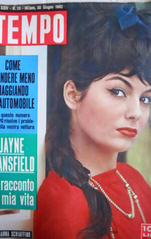 TEMPO n°26 1962 Rosanna Schiaffino - Jayne Mansfield - Rivoluzione Russa [C86]