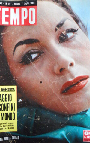 TEMPO n°27 1959 Dossier il Tesoro di Hitler è ancora in Alto Adige [C89]