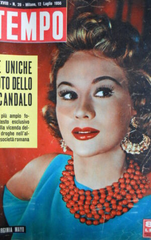 TEMPO n°28 1956 Virginia Mayo - Antonella Lualdi - Diana Dors [C87]