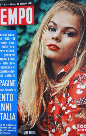 TEMPO n°3 1961 Tajna Berill - speciale servizio ornatrofi in Italia  [C87]