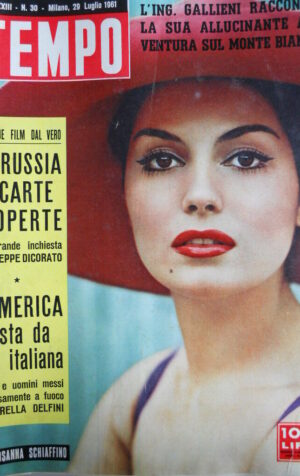 TEMPO n°30 1961 Rosanna Schiaffino - Miss Mondo Marlene Schmidt - [C89]