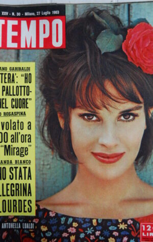 TEMPO n°30 1963 Antonella Lualdi - Raf Vallone Charles Aznavour  [C90]