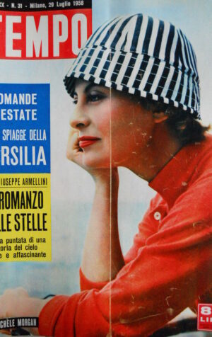 TEMPO n°31 1958 Michele Morgan - Anna Magnani e Giulietta Masina [C86]