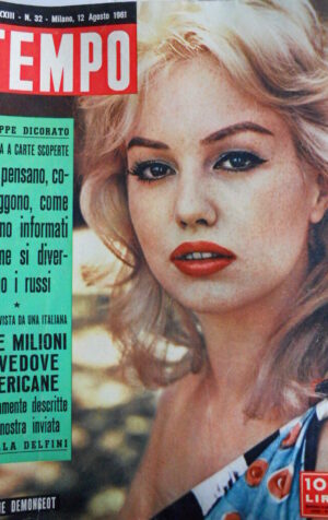 TEMPO n°32 1961 Milene Demongeot - Juliette Greco - Sofia Loren  [C88]