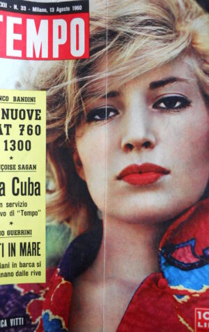 TEMPO n°33 1960 Monica Vitti - Le nuove Fiat 760 e 1300 - Duilio Francimei [C88]