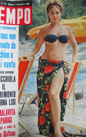 TEMPO n°35 1965 Rossela Como - Matrimonio Virna Lisi  [C89]
