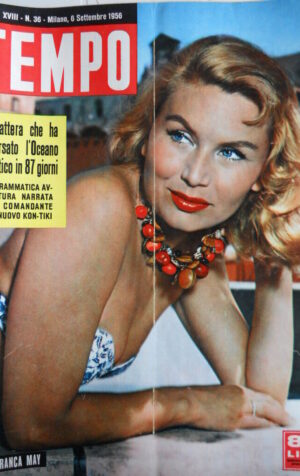 TEMPO n°36 1956 FrancaMay - Charlie Chaplin - [C89]