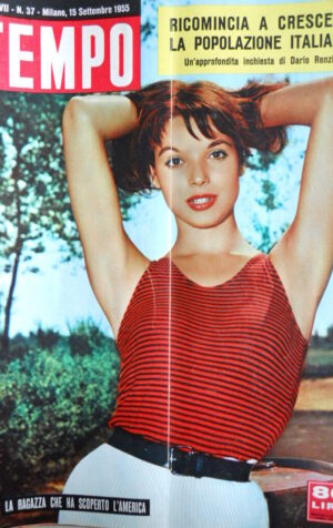 TEMPO n°37 1955 Ammiraglio Sirianni - Anna Magnani - la città di BARI  [C86]