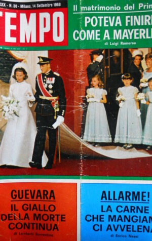 TEMPO n°38 1968 Che Guevara Il giallo della morte continua - Eli Tissier  [C87]