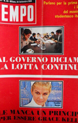 TEMPO n°40 1968 Candice Bergen - Jugoslavia e Tito [C86]