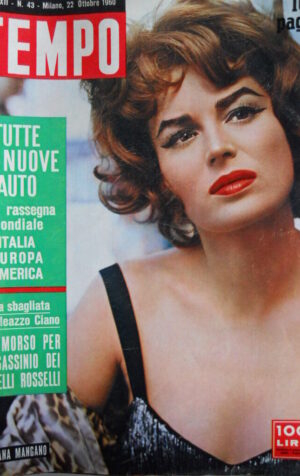 TEMPO n°43 1960 Silvana Mangano - Vita sbagliata di Galeazzo Ciano [C89]