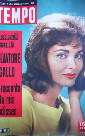 TEMPO n°43 1961 Cindi Wood -Salvatore Gallo vi racconto la mia odissea  [C91]