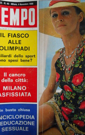 TEMPO n°46 1968 Julie Christie - Milano - Giovan Battista Pininfarina  [C86]