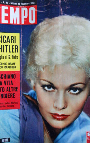 TEMPO n°47 1958 Kim Novak - Dossier I Sicari di Hitler a San Pietro  [C90]