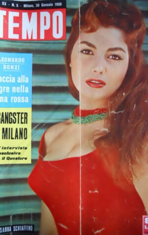 TEMPO n°5 1958 Rosanna Schiaffino - Vita di Amedo di Savoia il Duca di fer [C90]