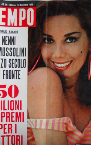 TEMPO n°50 1965 Maria Grazia Spina - Nenni e Mussolini speciale  [C87]