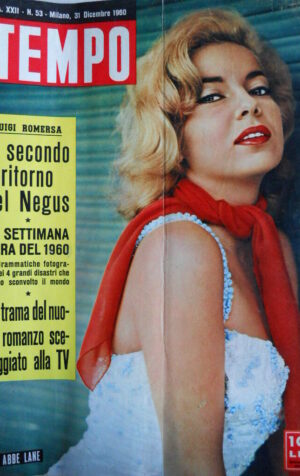 TEMPO n°53 1960 Il ritorno del Negus Hailè Selassiè - Galeazzo Ciano Mussol[C90]