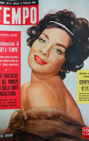 TEMPO n°6 1961 Ziva Rodann - Martine Carol - Nancy Kwan - Biciclo Barretta [C88]