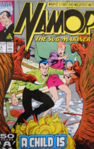 NAMOR n°14 1991 ed. Marvel Comics [G.251]