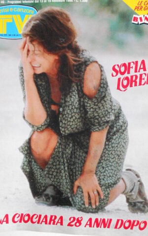 TV Sorrisi e Canzoni n°46 1988 Francesca Dellera - Sofia Loren -Chiambretti C93]
