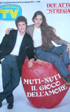 TV Sorrisi e Canzoni n°3 1987 Francesco Nuti Ornella Muti Lello Arena [C99]