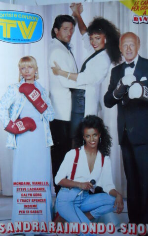 TV Sorrisi e Canzoni n°9 1987 Federico Fellini racconta la sua Cineciità  [D1]