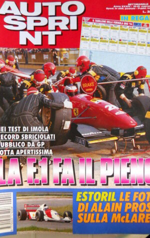 Autosprint n°11 1994 Estoril le foto di Alain Prost sulla McLaren  [P12]