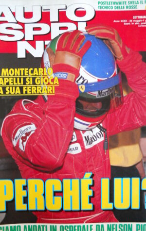 Autosprint n°22 1992 Nelson Piquet in ospedale [P10]