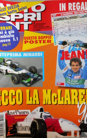 Autosprint n°7 1996 Anteprima Minardi - Mc Laren 1996 [P14]