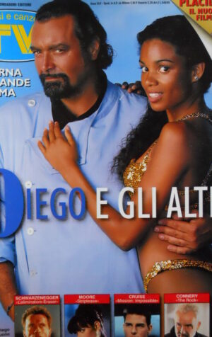 TV Sorrisi e Canzoni n°34 1996 Diego Abatantuono - Amedeo Minghi con testi [D5]